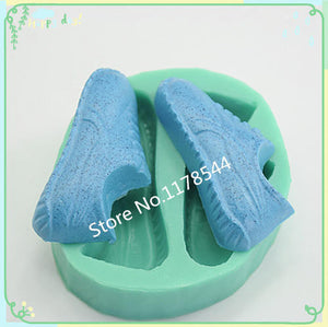 Silicone Mould Gym Shoes Tekkies