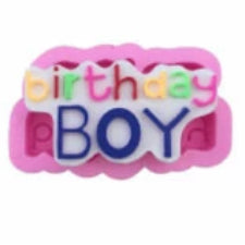 Silicone Mould Birthday Boy
