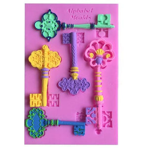 Silicone Mould Classical Keys