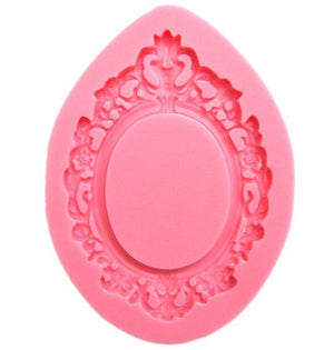 Silicone Mould Round Mirror Frame