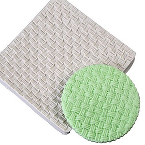 Silicone Mould Crochet Knitting Impression Mat C