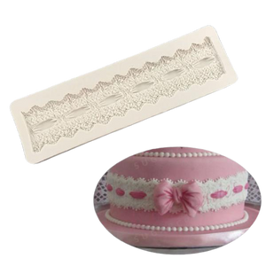 Lace Ribbon silicone mould