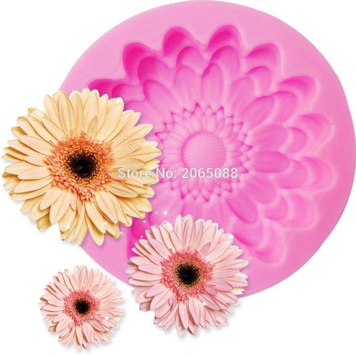 Chrysanthemum Daisy Flower silicone mould