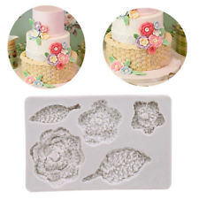 Knitted Flower silicone mould