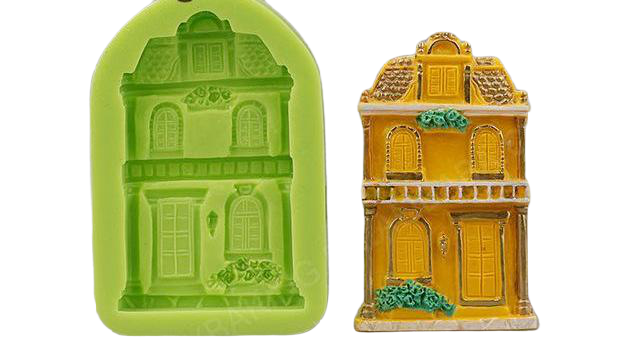 Fairy house cottage silicone mould,