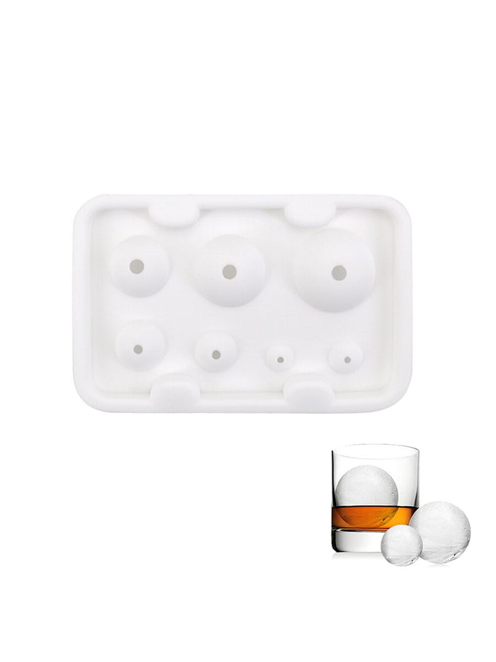 Silicone mould tray sphere Ball 7cup, mousse pudding