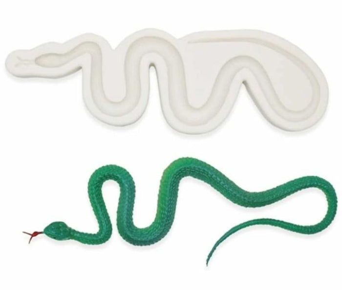 Snake silicone mould, 19.4x6cm