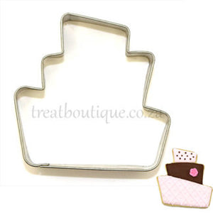 Treat Boutique Metall cookie cutter Topsy turvy cake
