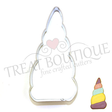Treat Boutique Metal cookie cutter Unicorn horn