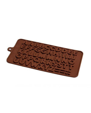 Nr26, Silicone mould chocolate, Alphabet