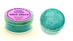 Barco Lilac Label Food Dust Xmas Green  10ml