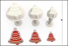 RP10131 Pastime Christmas Bell Plunger Cutter Set