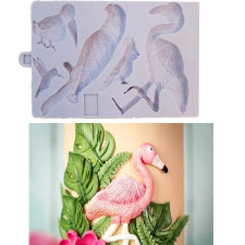 Silicone Mould Exotic Forest Birds