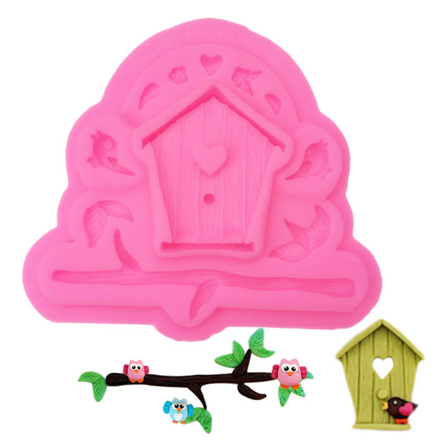 Silicone Mould Birdhouse