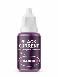 Barco Food Grade Gel Black Current 15ml