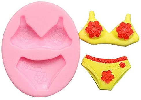 silicone mould fondant bra and panty