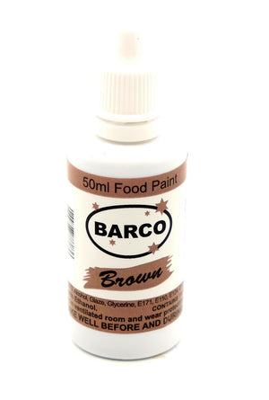 Barco Food Paint Brown 50ml