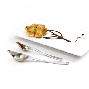 Chocolate drizzling spoon set metal