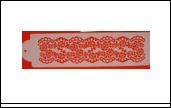 Cake Decorating Stencil Scroll Border K026B