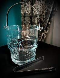 Skull Glass Ice Bucket