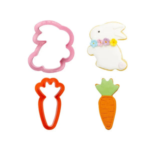 CK-81 Easter Bunny and Carrot Cookie Cutter