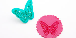 Lace Butterfly Embosser Cutter A