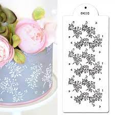 Cake Decorating Stencil CH230