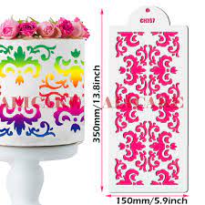 Cake Decorating Stencil CH257