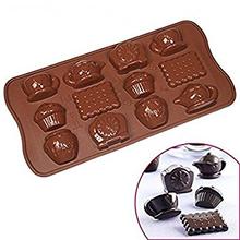 Nr53, Silicone mould chocolate truffle, Tea part