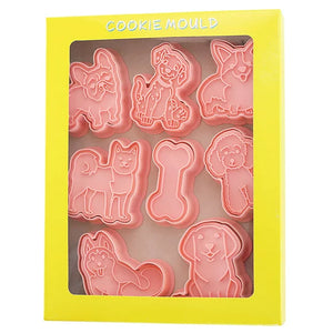 CK-19 Dogs Plastic Cookie Cutter