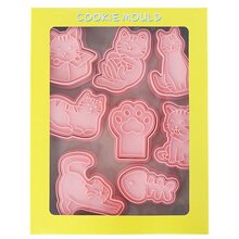 CK-4 Cats Plastic Cookie Cutter