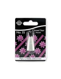 PME Closed Star nozzle, No.35