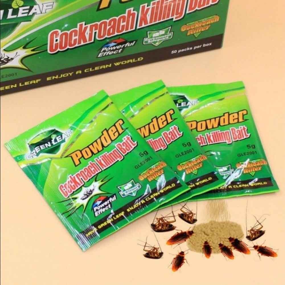 Green Leaf Mende/Cockroach Killer Pest Control Powder Sachets