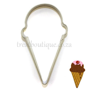 Treat Boutique Metal Cookie Cutter Ice Cream Cone