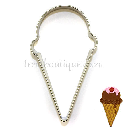 Treat Boutique Metal Cookie Cutter Ice Cream Cone
