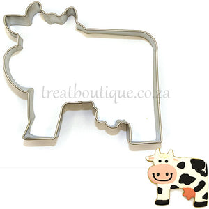 Treat Boutique Metal Cookie Cutter Cow