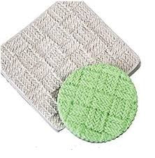 Crochet knitting impression mat