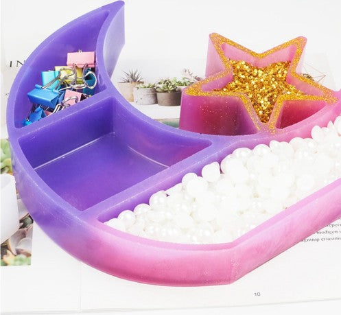 Moon shelve resin mould