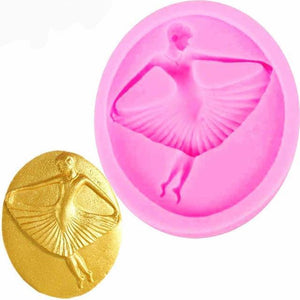 Silicone Mould Dancing Ballerina