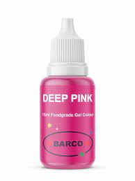 Barco Food Grade Gel Deep Pink 15ml