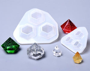 Silicone Mould 3D Diamonds