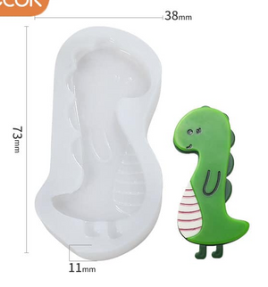 Resin Dino soft silicone mould