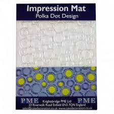 PME Impression Mat Small Polka Dots