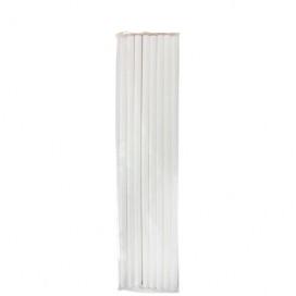 8pc Plastic dowel sticks 31.5cm
