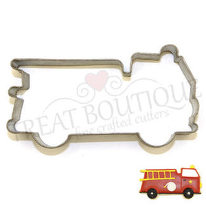 Treat Boutique Metal cookie cutter Fire engine