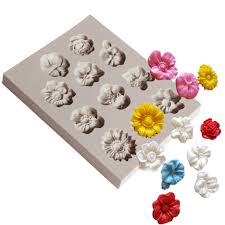 Various flower silicone mould