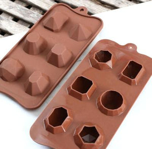 Nr24, Silicone mould chocolate truffle, Geometric shapes