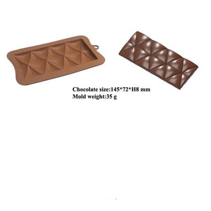Nr106 Silicone Mould Chocolate Slab