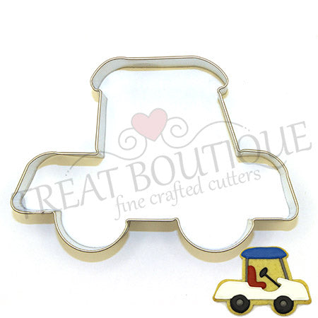 Treat Boutique Metal cookie cutter Golf cart