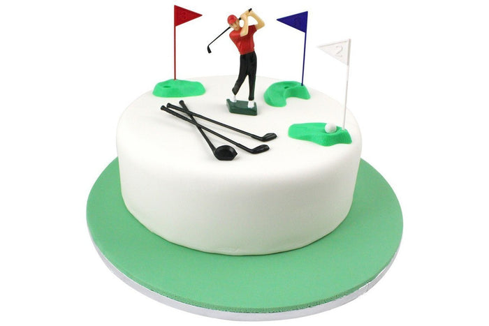 PME Golf Plastic Cake topper Set